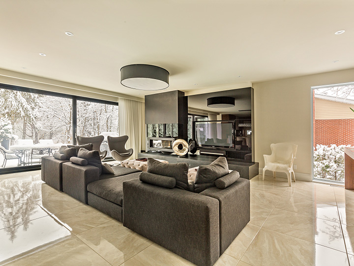 media room