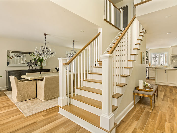 completed staircase