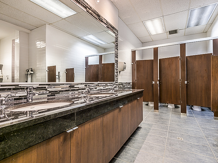 commercial bathroom