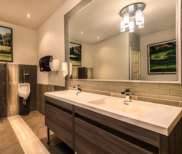 commercial bathroom